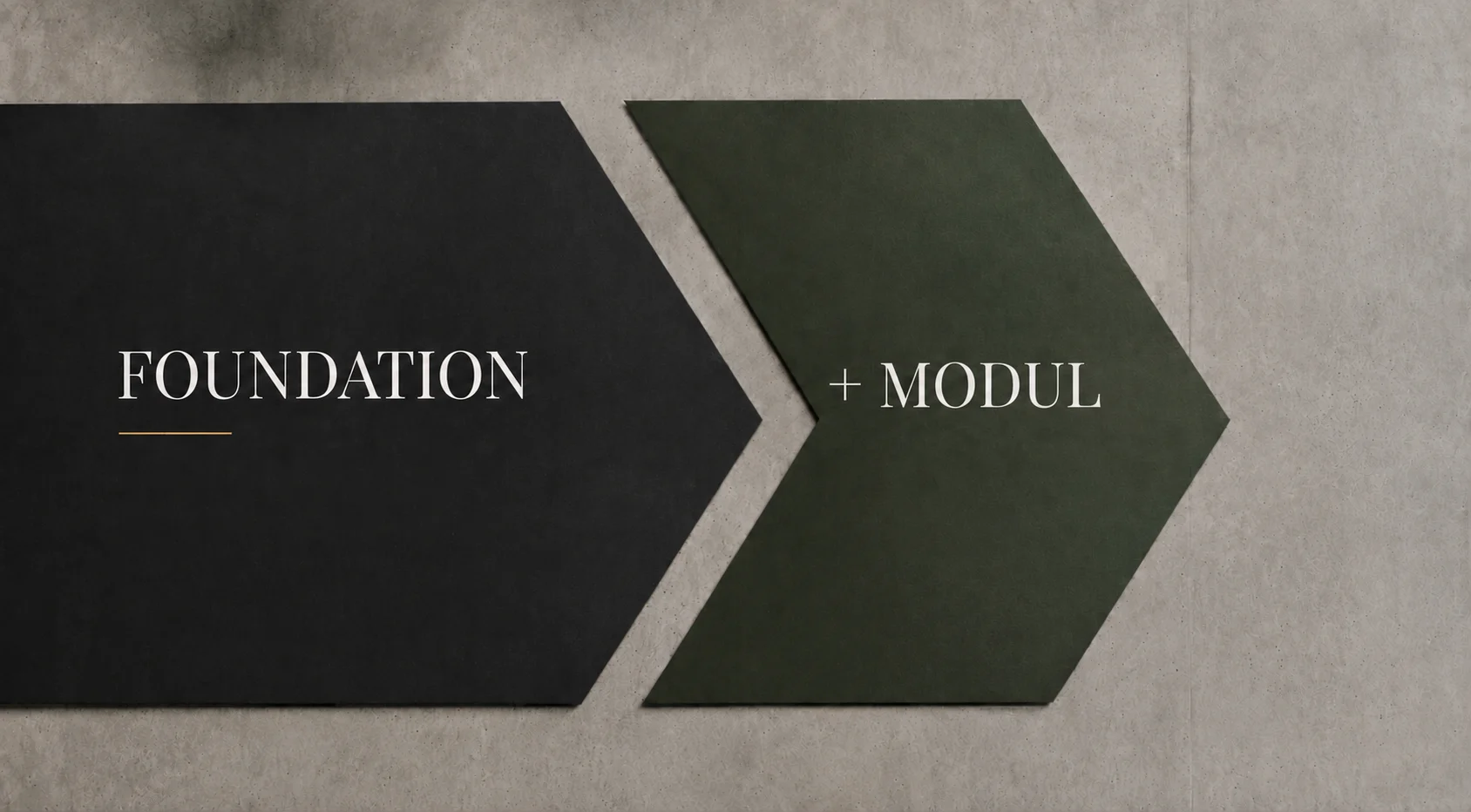 Blueprint Foundation + Modul